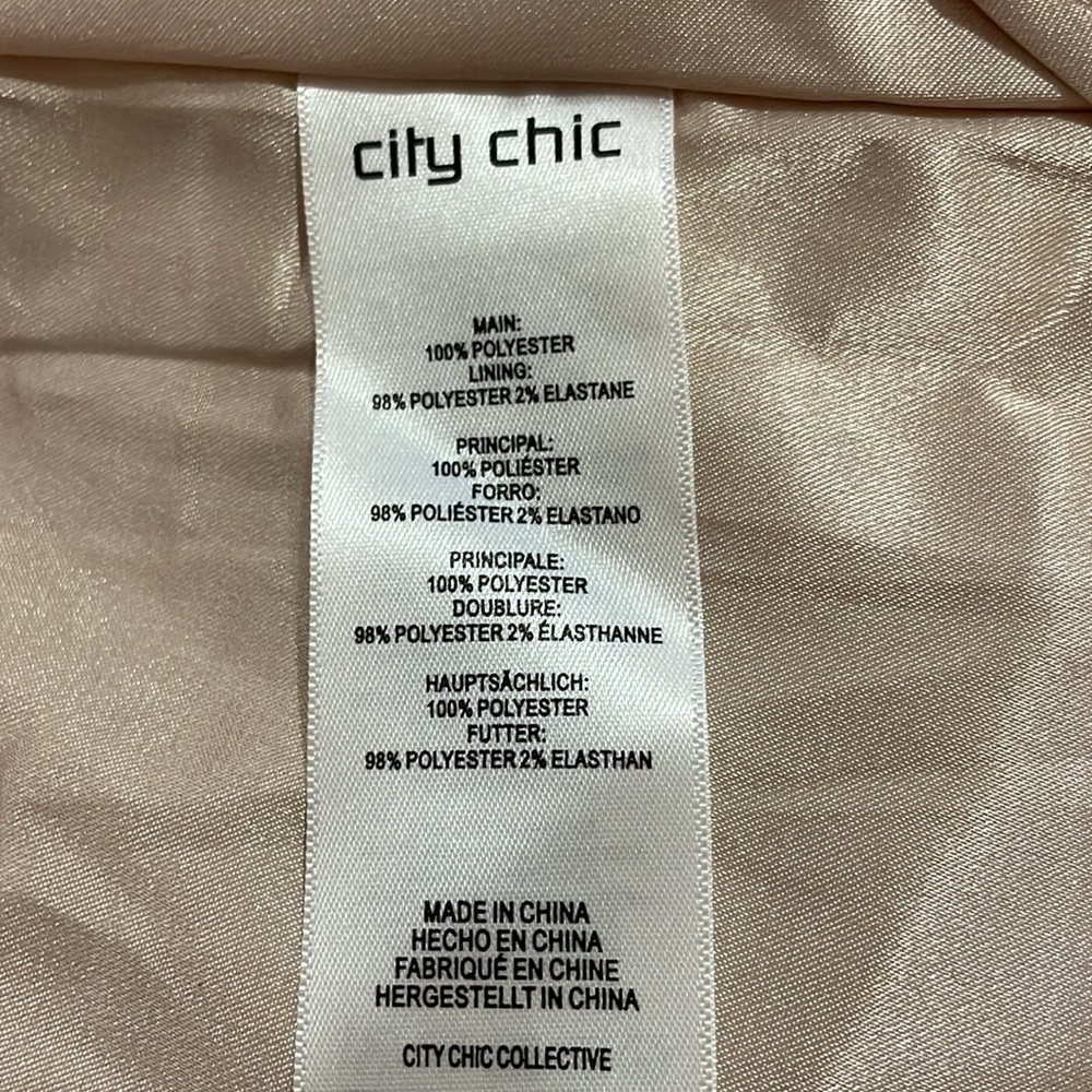 City Chic Passion Maxi Dress in Gardenia SZ 18 NWT - Picture 6 of 7